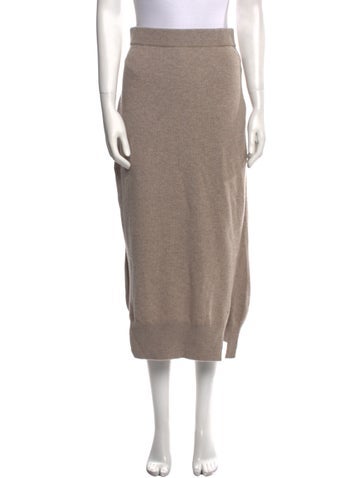 Barrie Skirts Cashmere Midi Length Skirt S