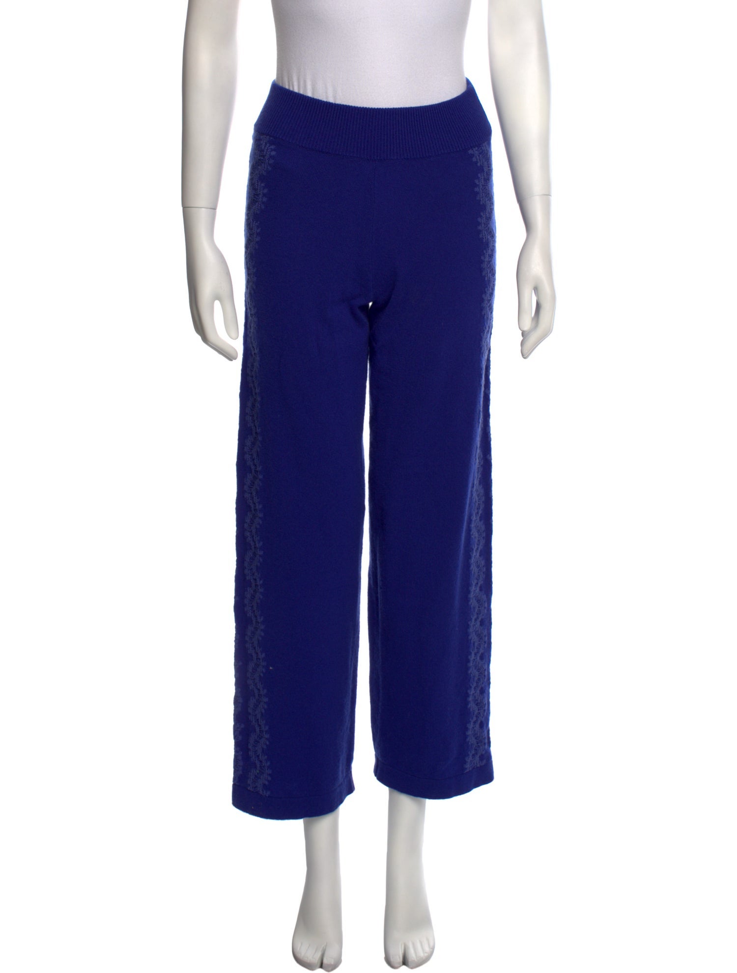 Barrie Cashmere Wide Leg Pants