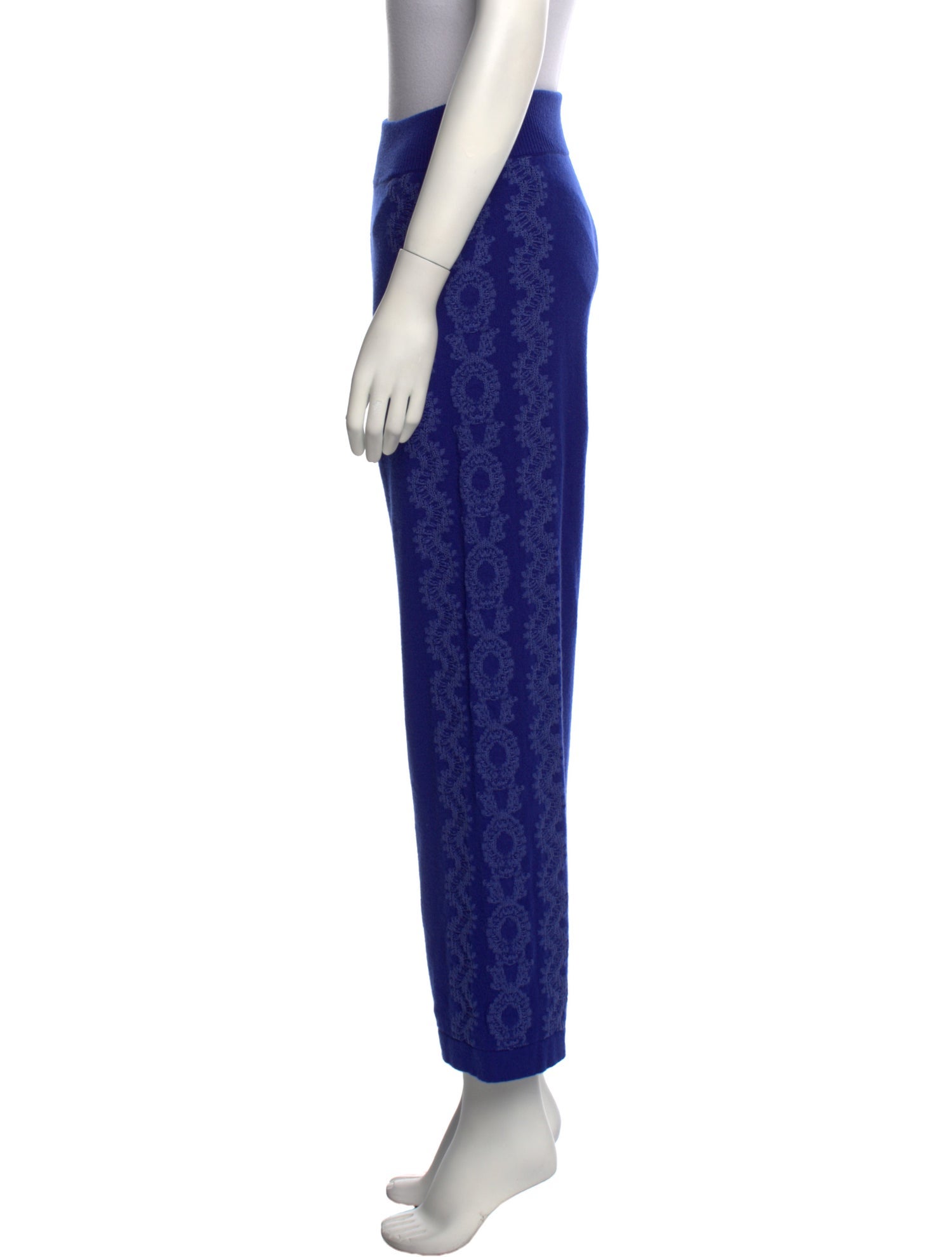 Barrie Cashmere Wide Leg Pants