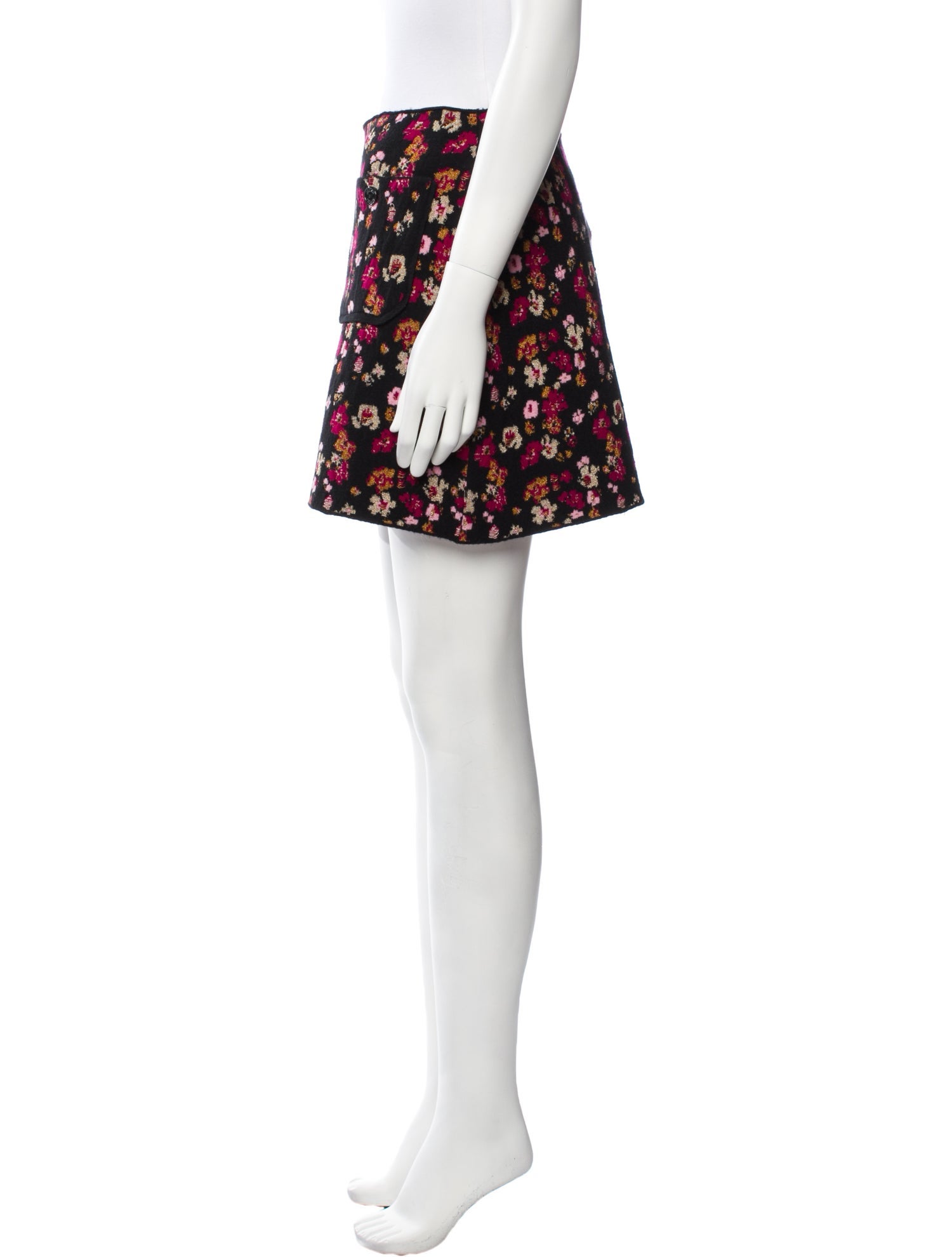 Barrie Cashmere Mini Skirt