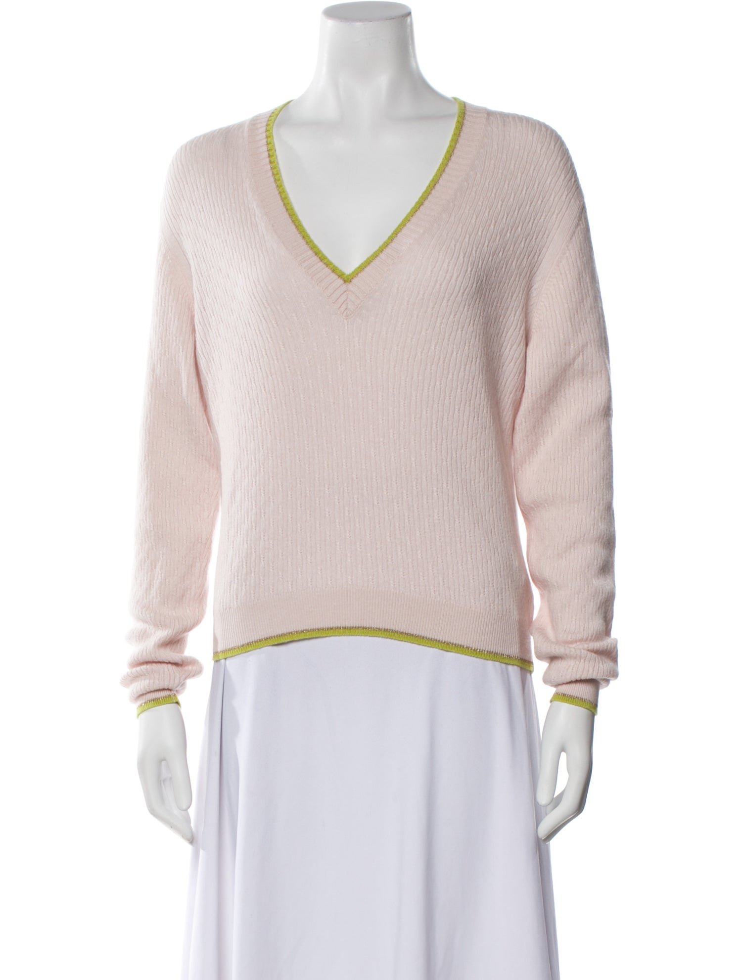 Barrie Cashmere V-Neck Sweater