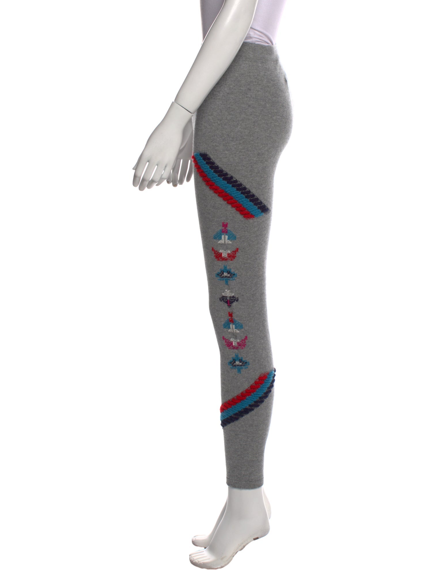 Barrie Graphic Print Skinny Leg Pants