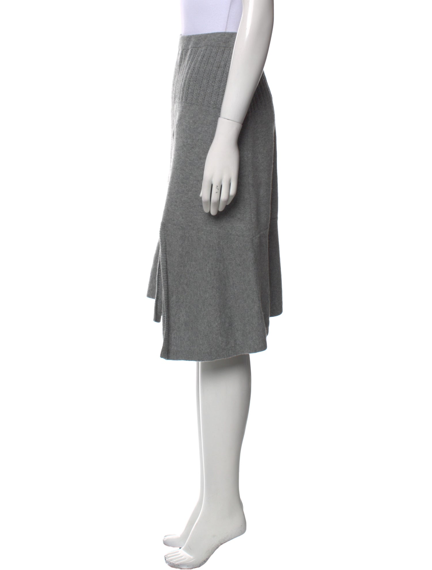 Barrie Cashmere Knee-Length Skirt