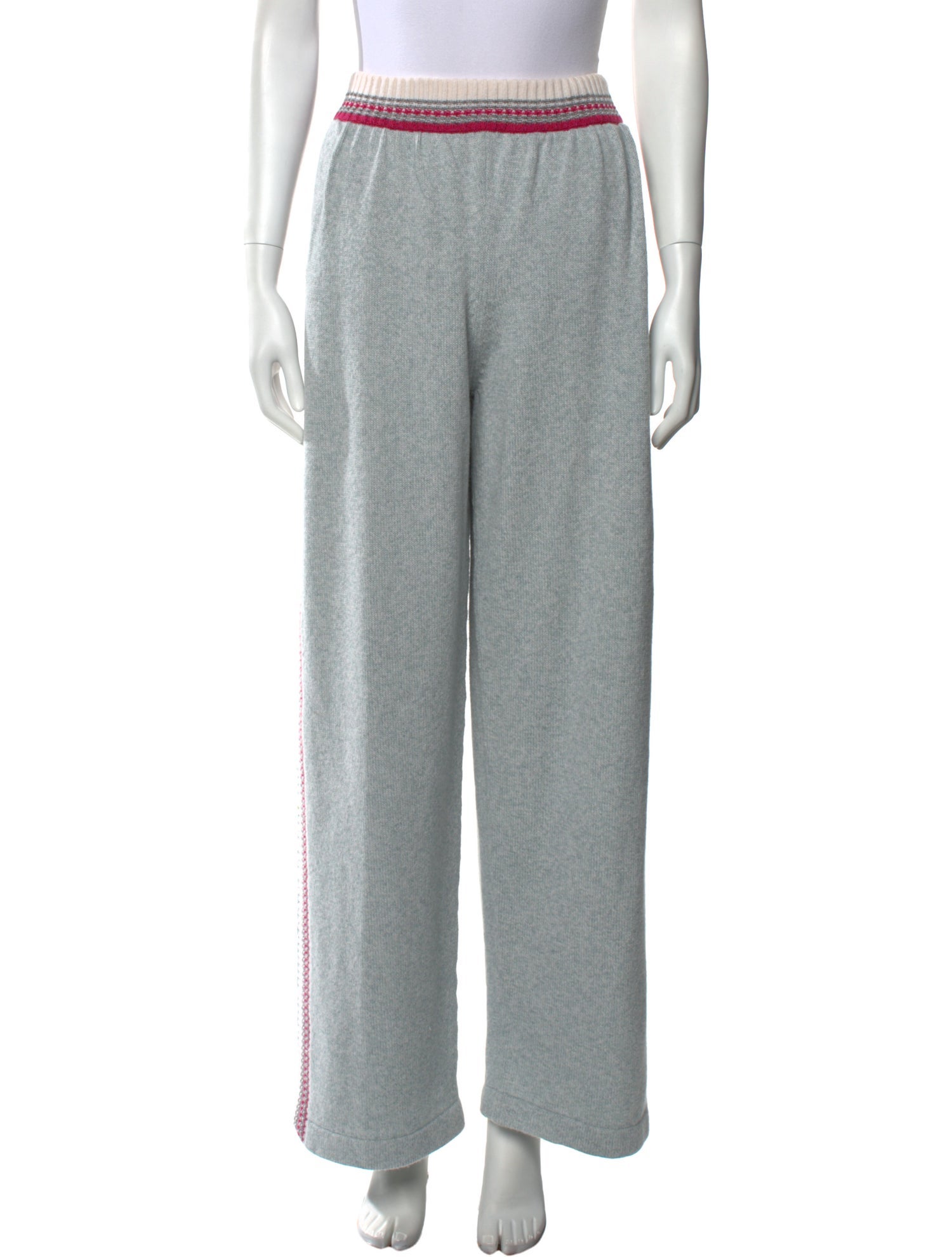 Barrie Cashmere Wide Leg Pants