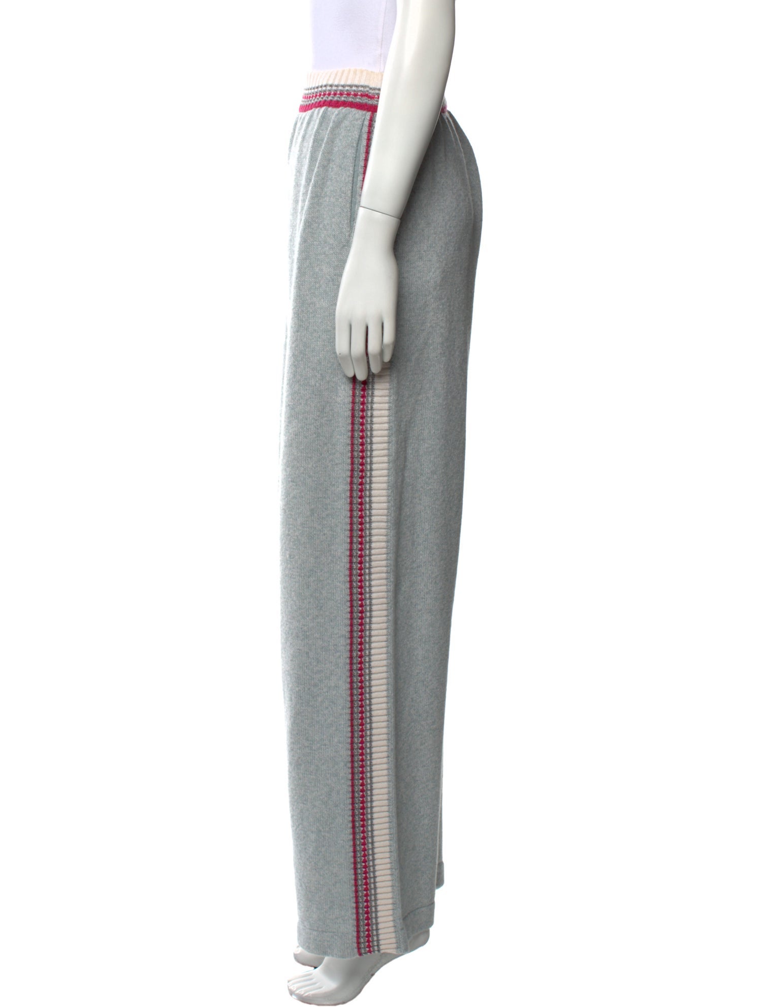 Barrie Cashmere Wide Leg Pants