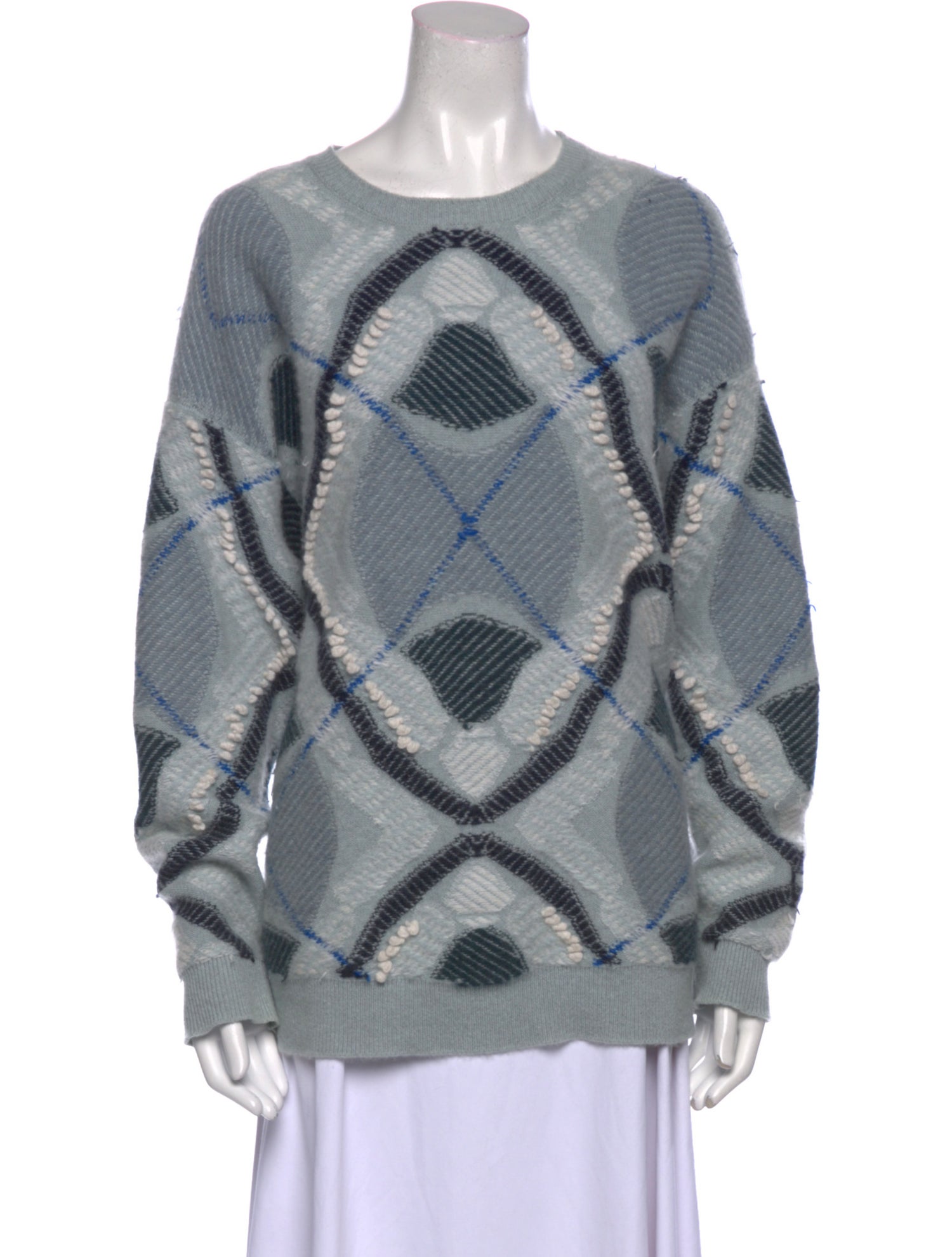 Barrie Cashmere Printed Sweater