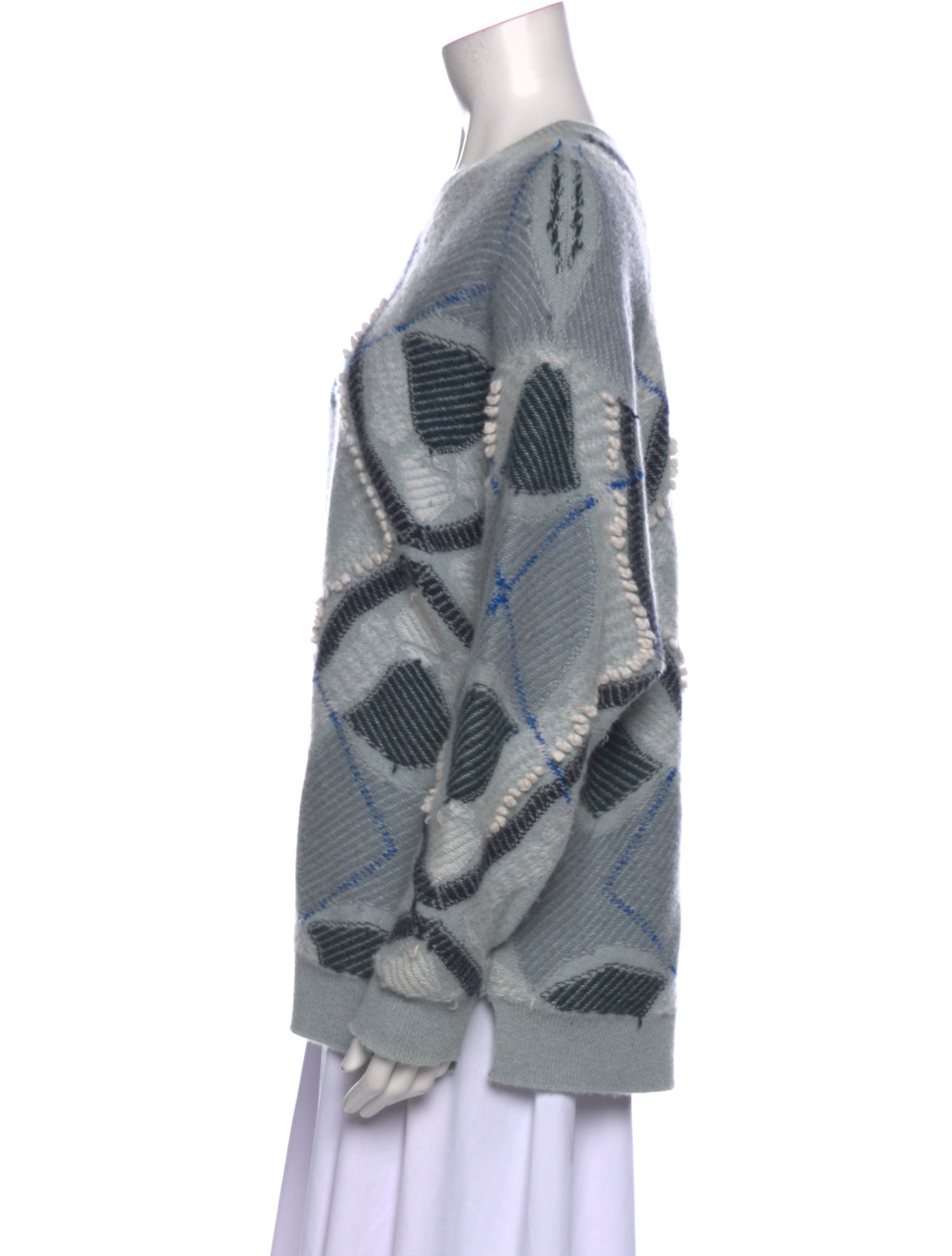 Barrie Cashmere Printed Sweater