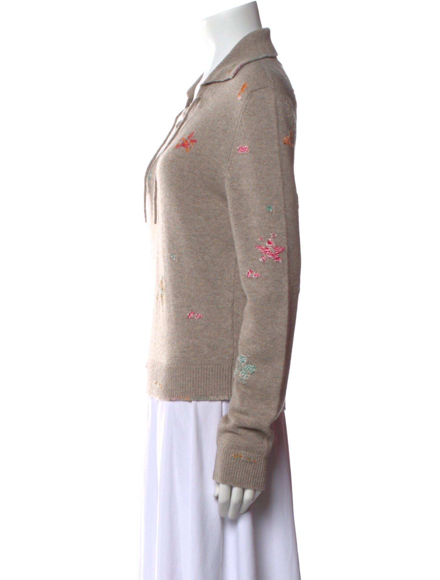 Barrie Cashmere Printed Sweater