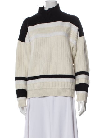 Barrie Cashmere Striped Sweater