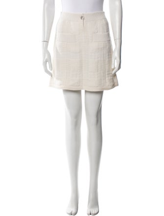 Barrie Cashmere Mini Skirt