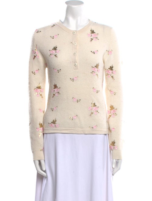 Barrie Cashmere Crew Neck Sweater