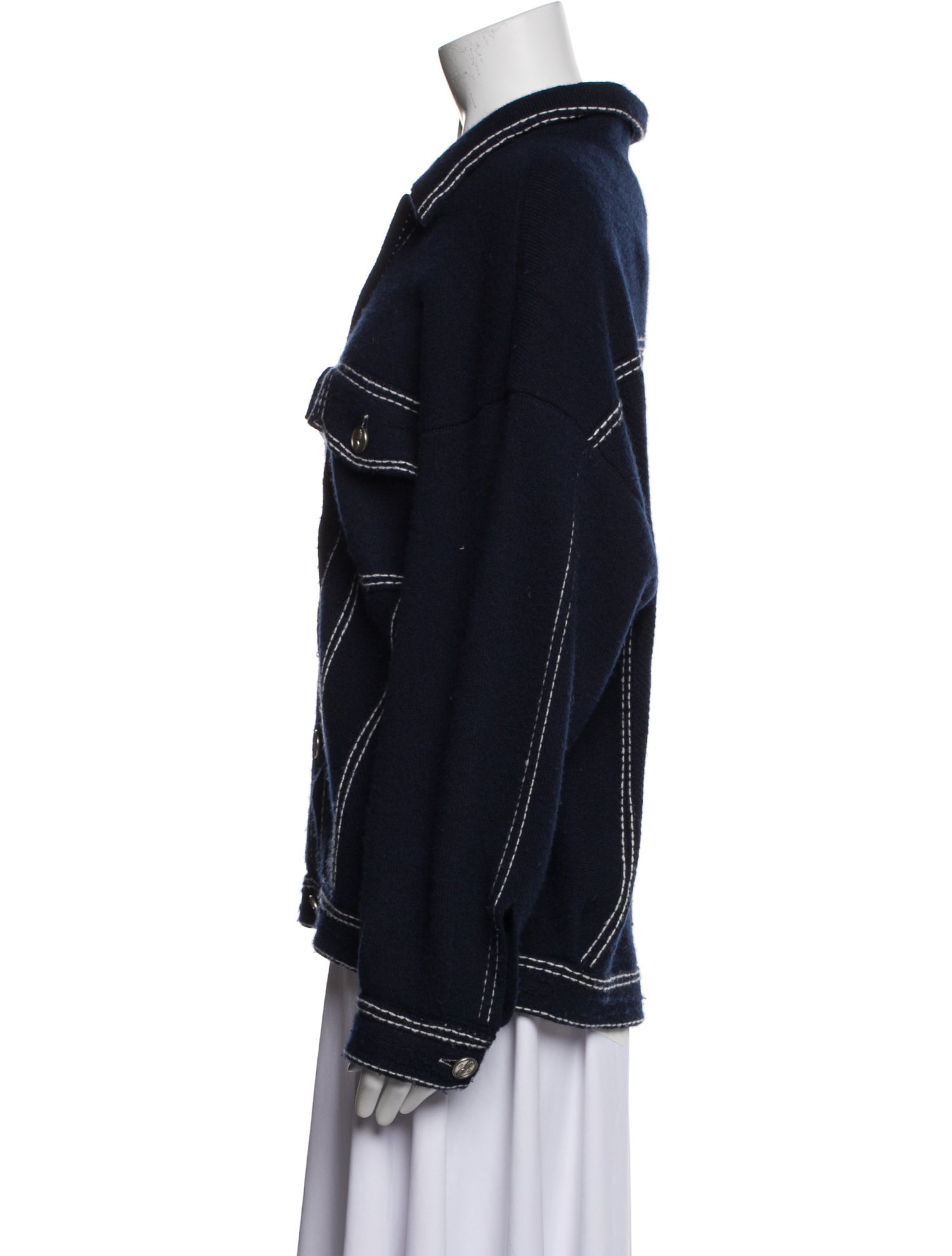 Barrie Cashmere Denim Jacket