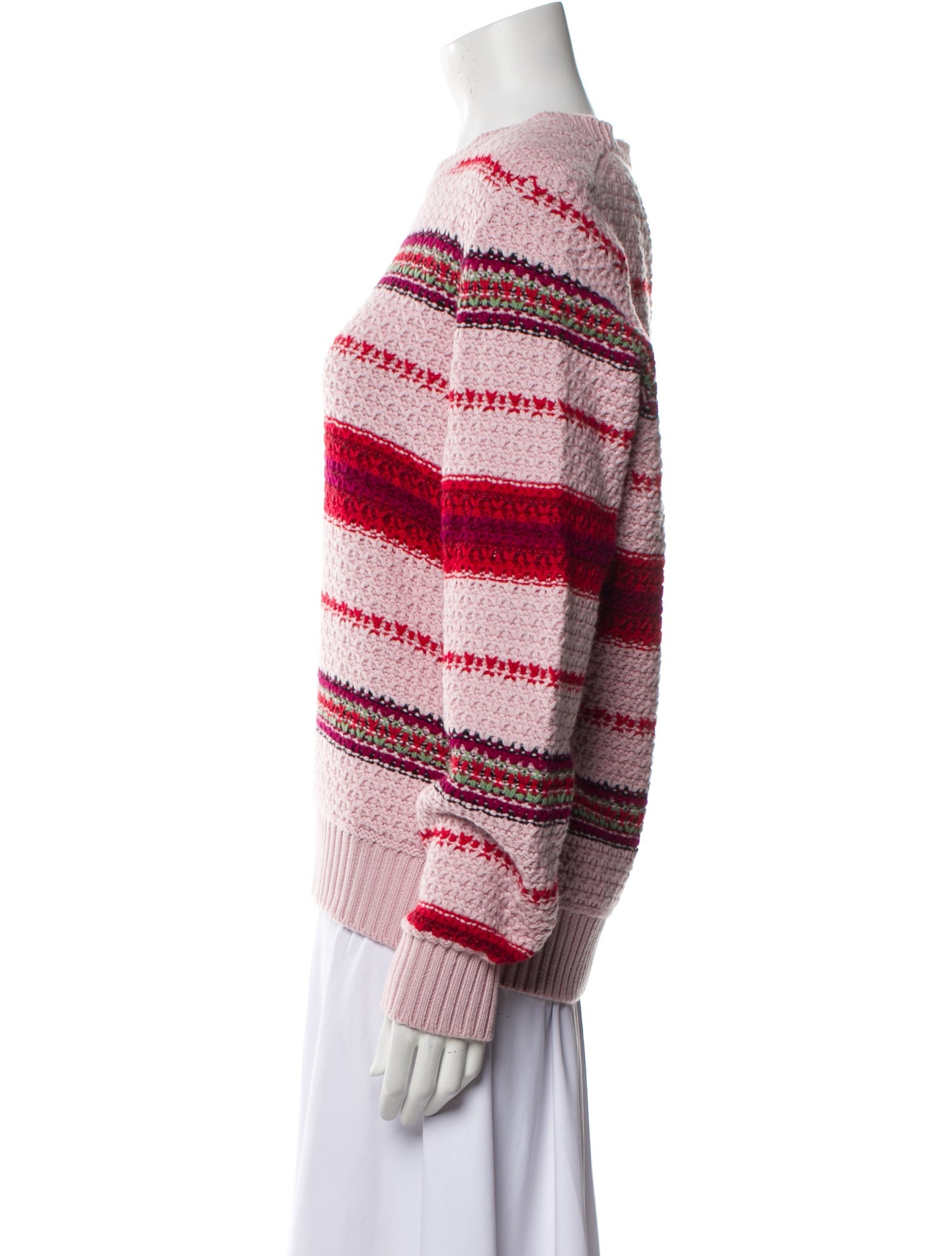 Barrie Cashmere Striped Sweater