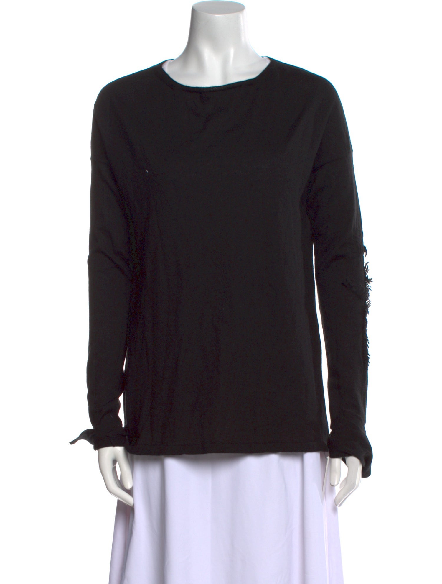 Barrie Cashmere Scoop Neck Sweater