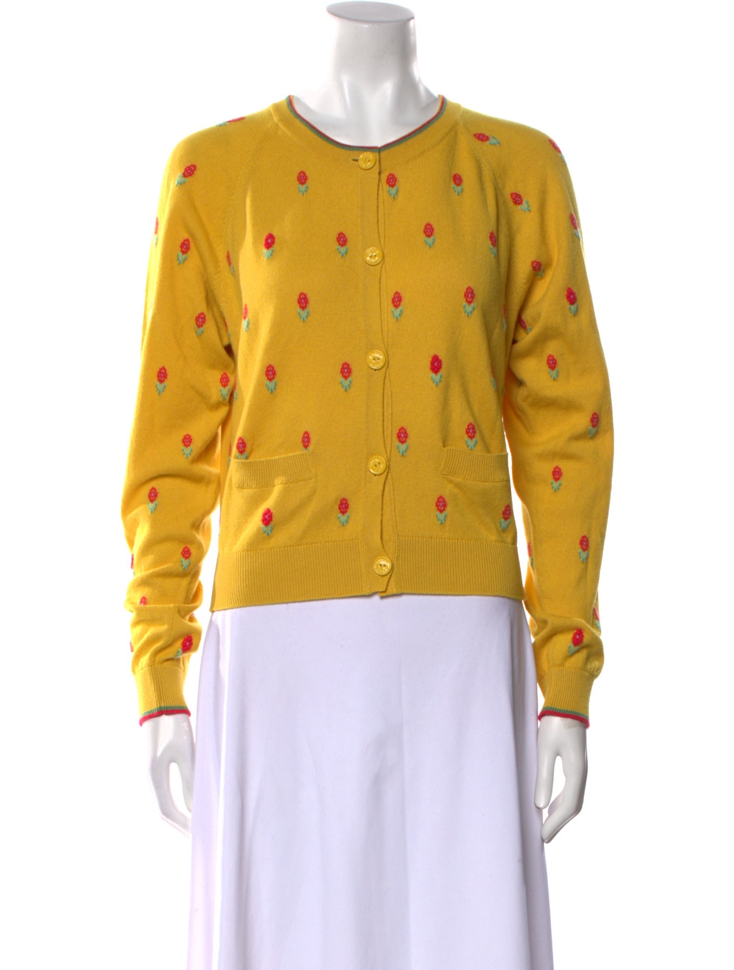 Barrie Cashmere Printed Sweater