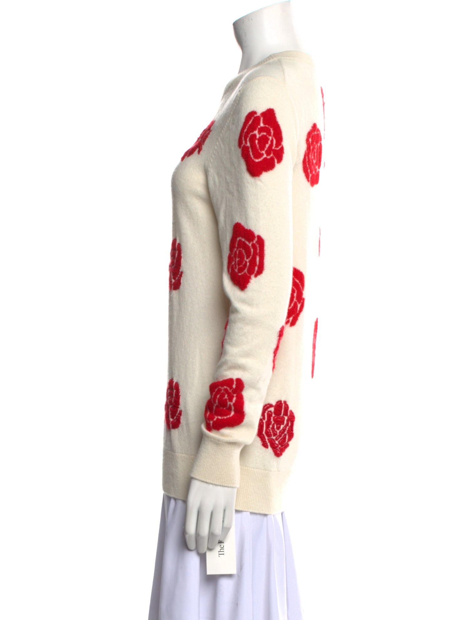 Barrie Cashmere Printed Sweater