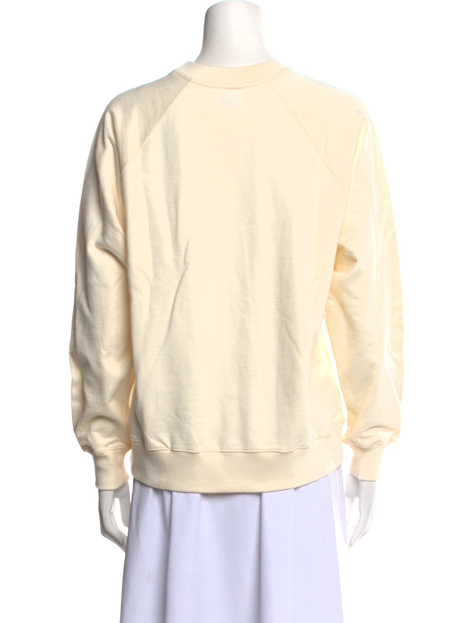 Barrie Patterned Crew Neck Sweatshirt