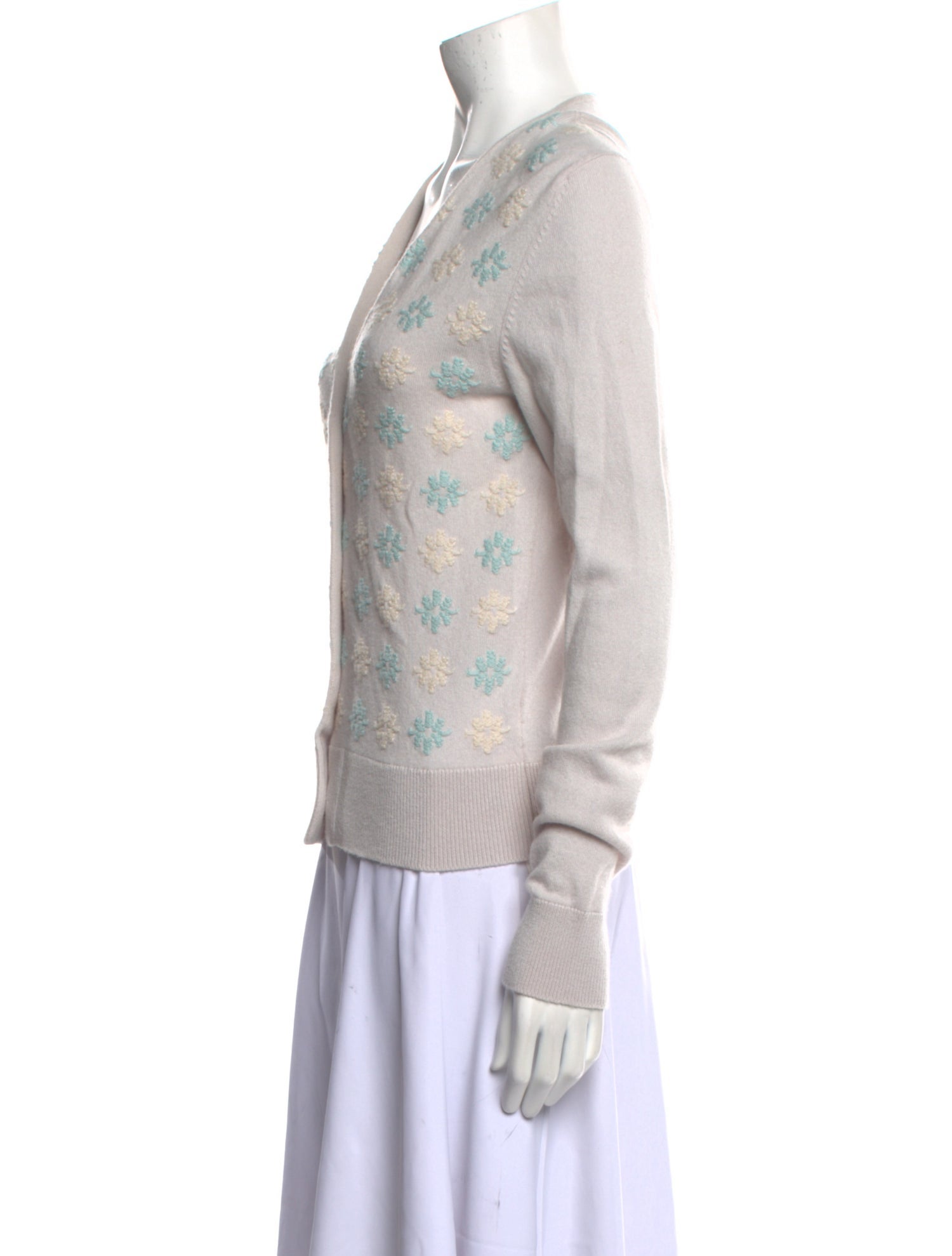 Barrie Cashmere Printed Sweater