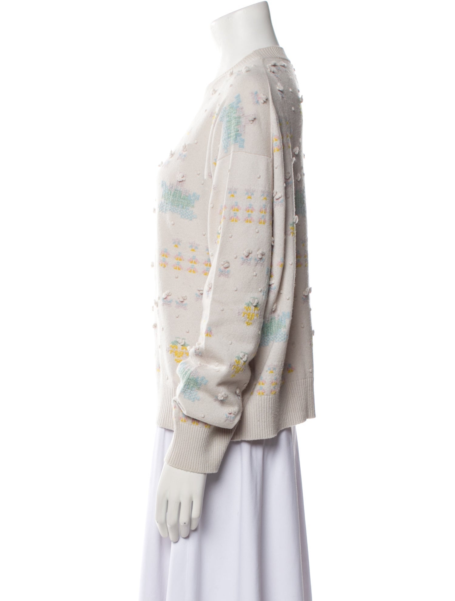 Barrie Cashmere Printed Sweater