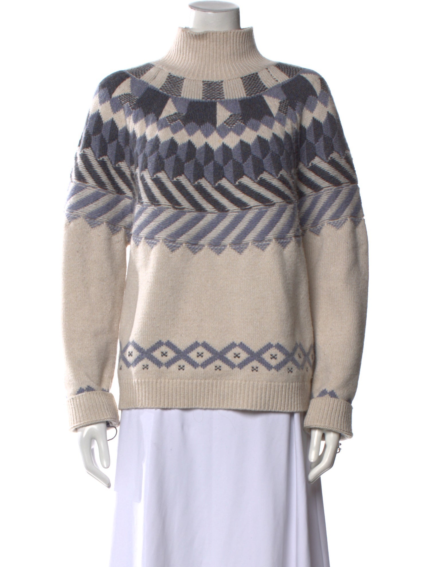 Barrie Cashmere Printed Sweater