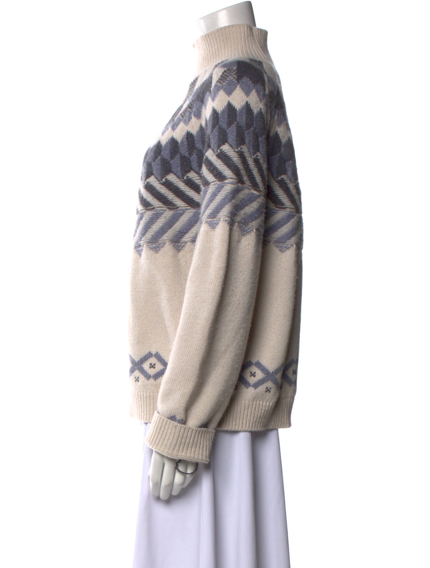 Barrie Cashmere Printed Sweater