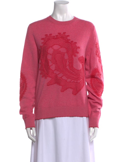 Barrie Cashmere Graphic Print Sweater