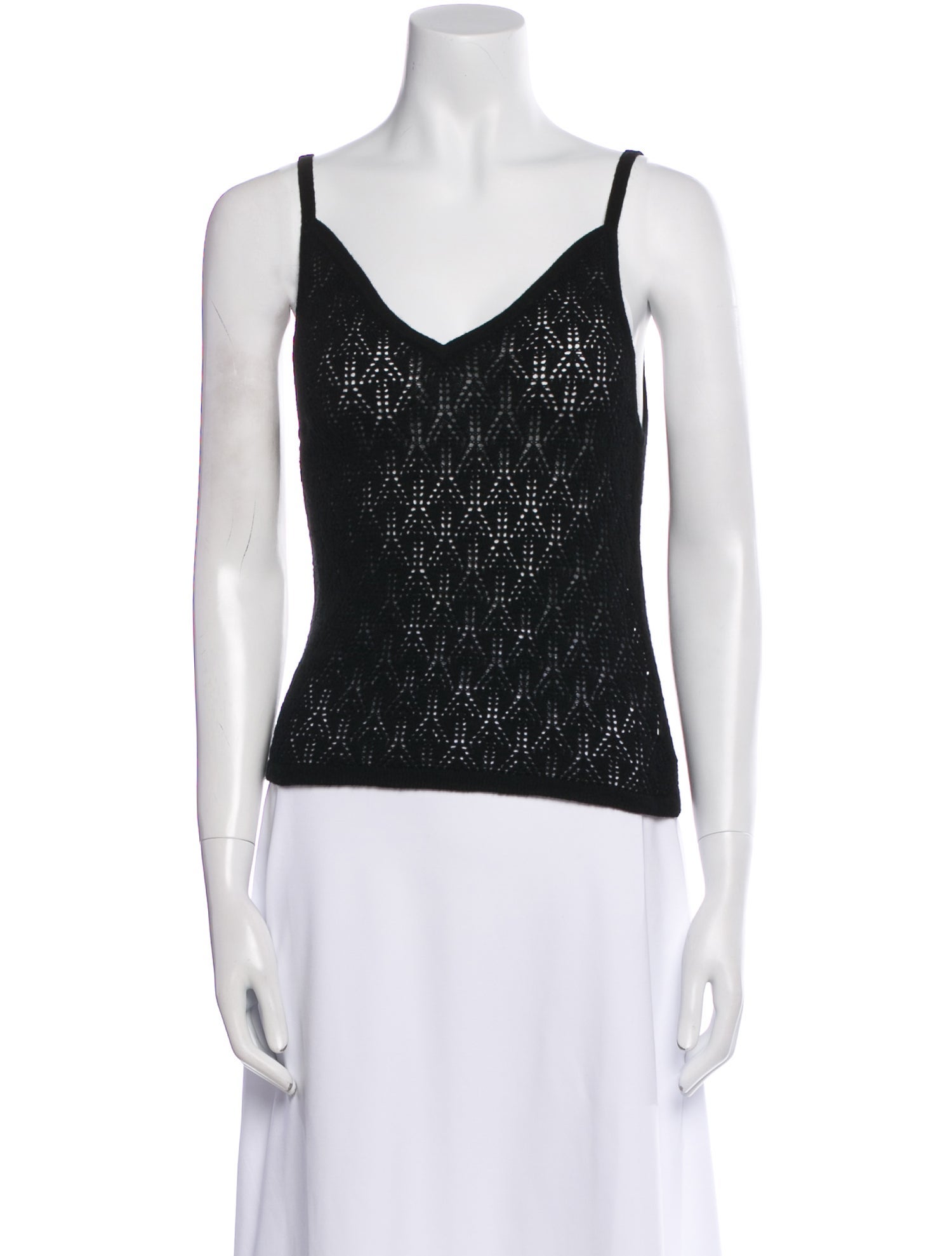 Barrie Cashmere V-Neck Top w/ Tags