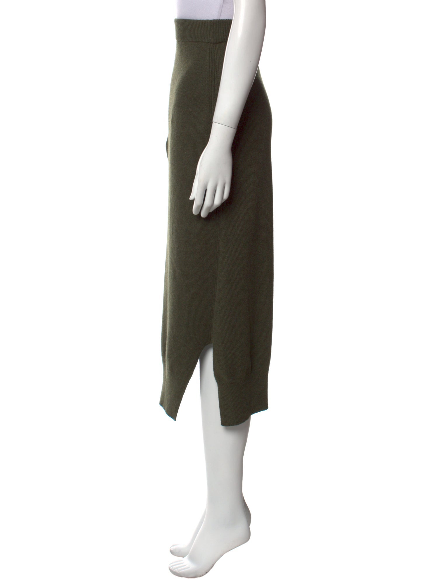 Barrie Cashmere Midi Length Skirt w/ Tags