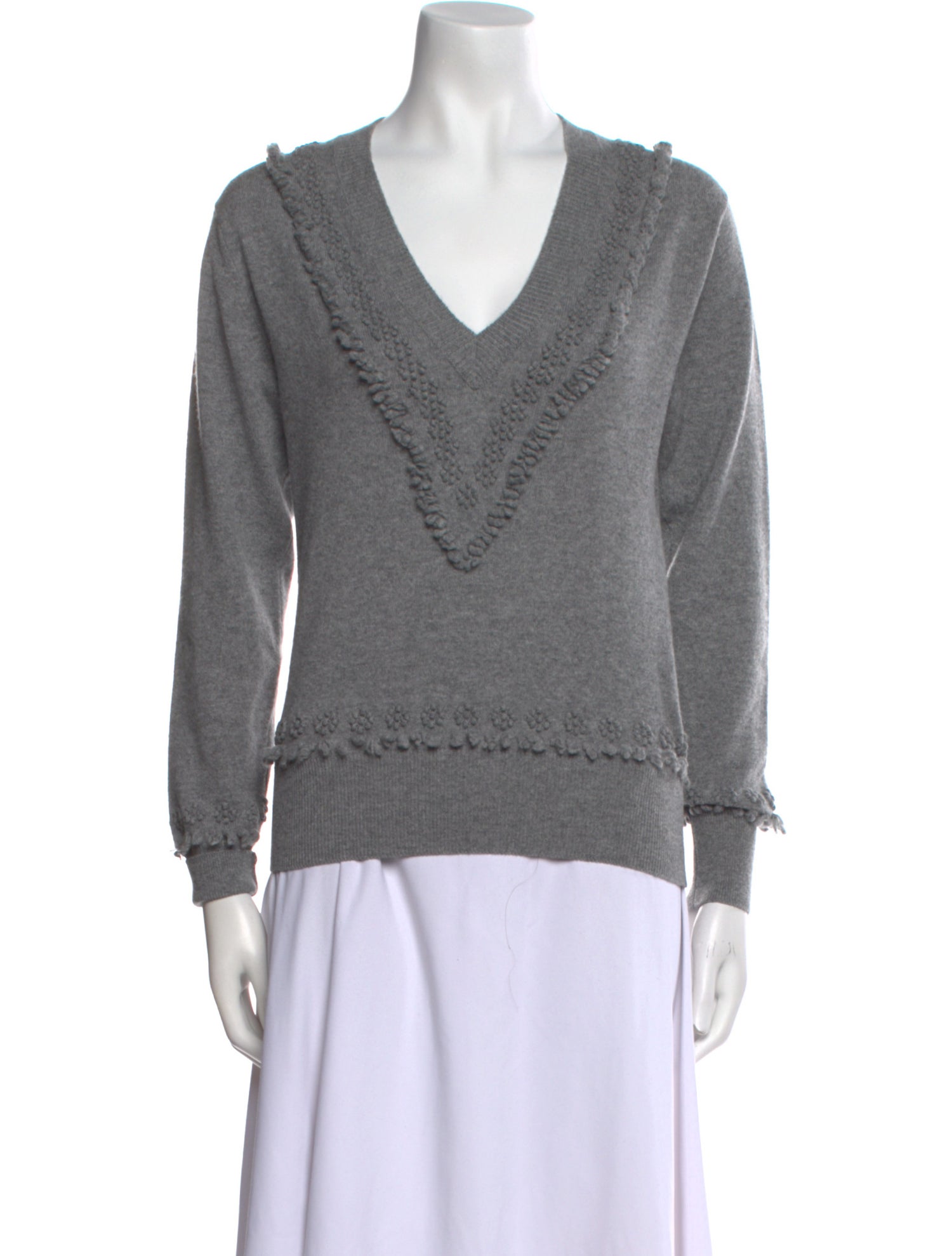 Barrie Cashmere V-Neck Sweater