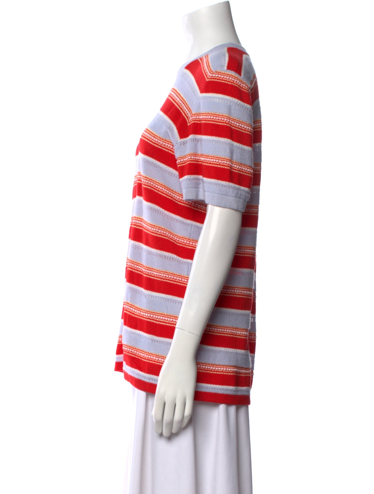 Barrie Cashmere Striped Sweater