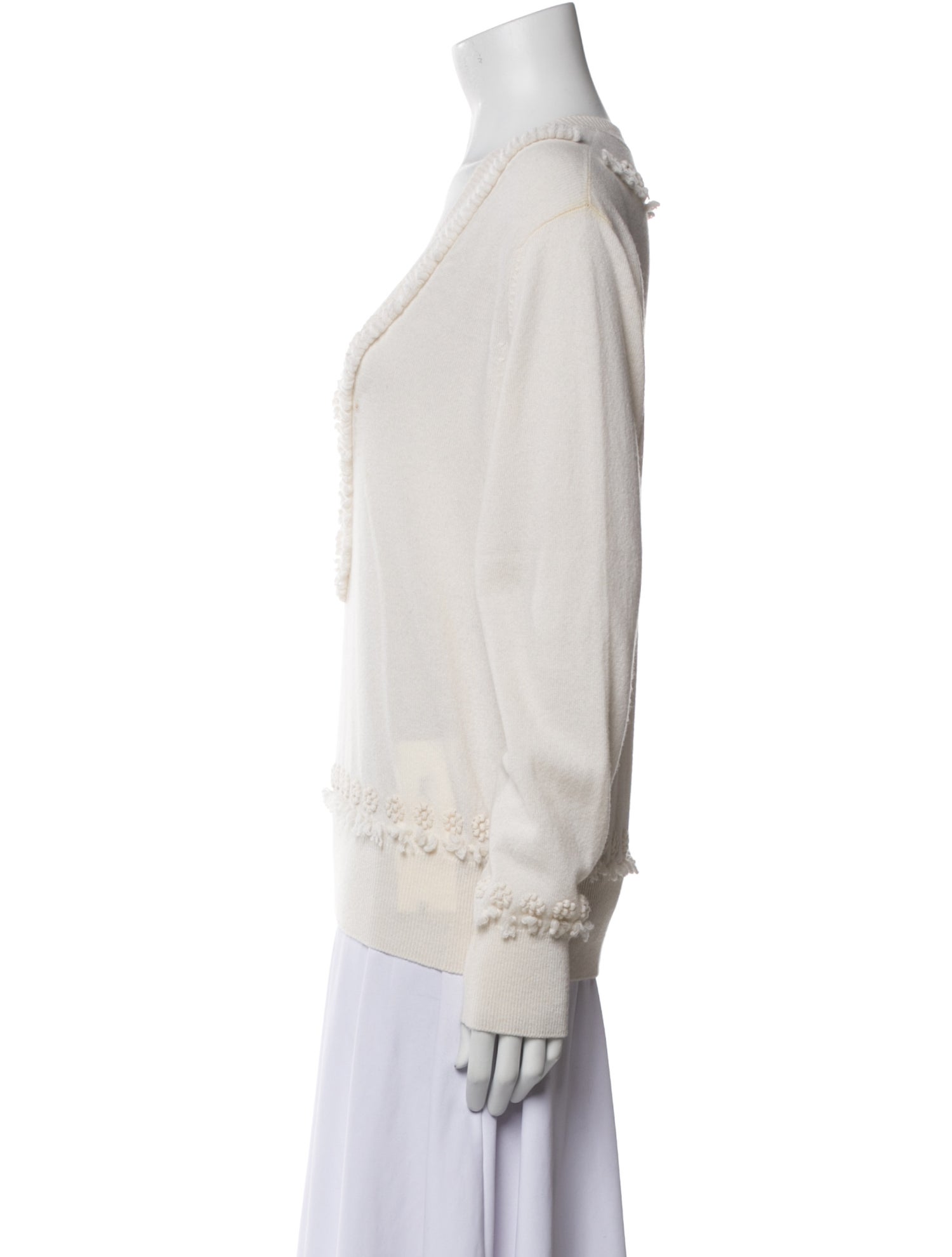 Barrie Cashmere V-Neck Sweater