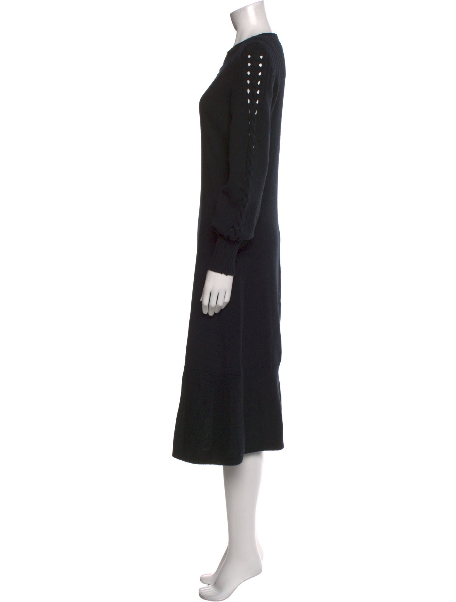 Barrie Cashmere Midi Length Dress