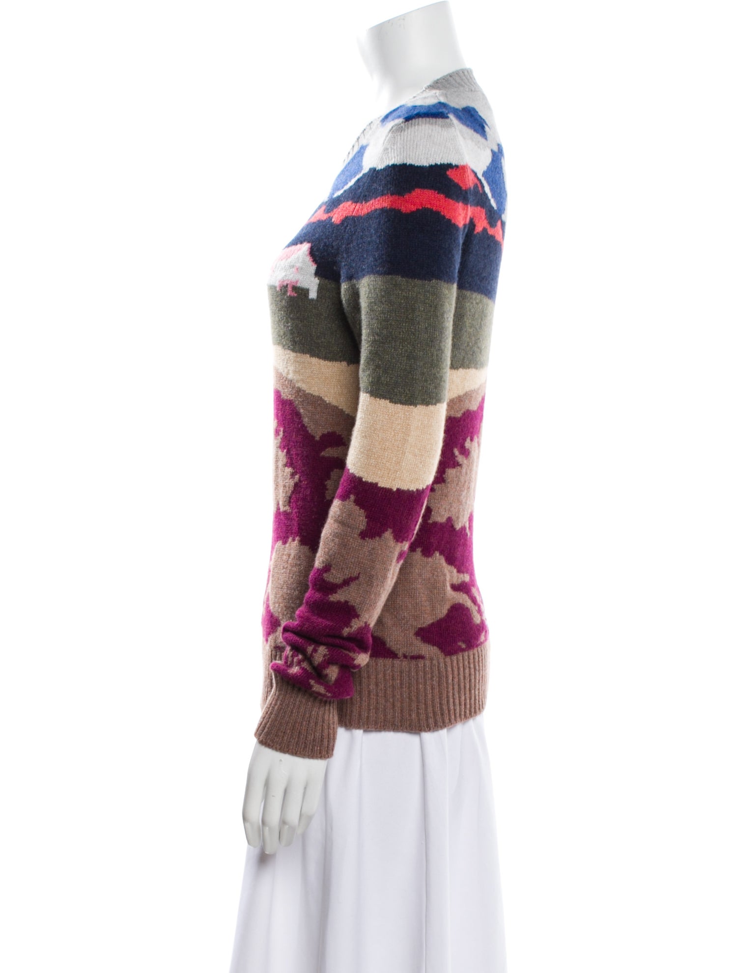 Barrie Cashmere Printed Sweater