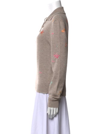 Barrie Cashmere Printed Sweater