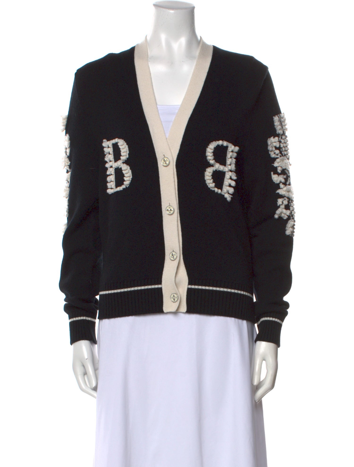 Barrie Cashmere Printed Sweater