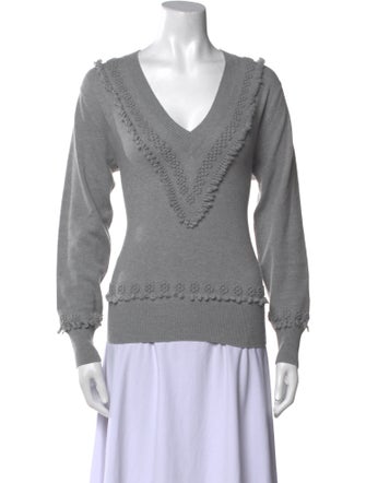 Barrie Cashmere V-Neck Sweater