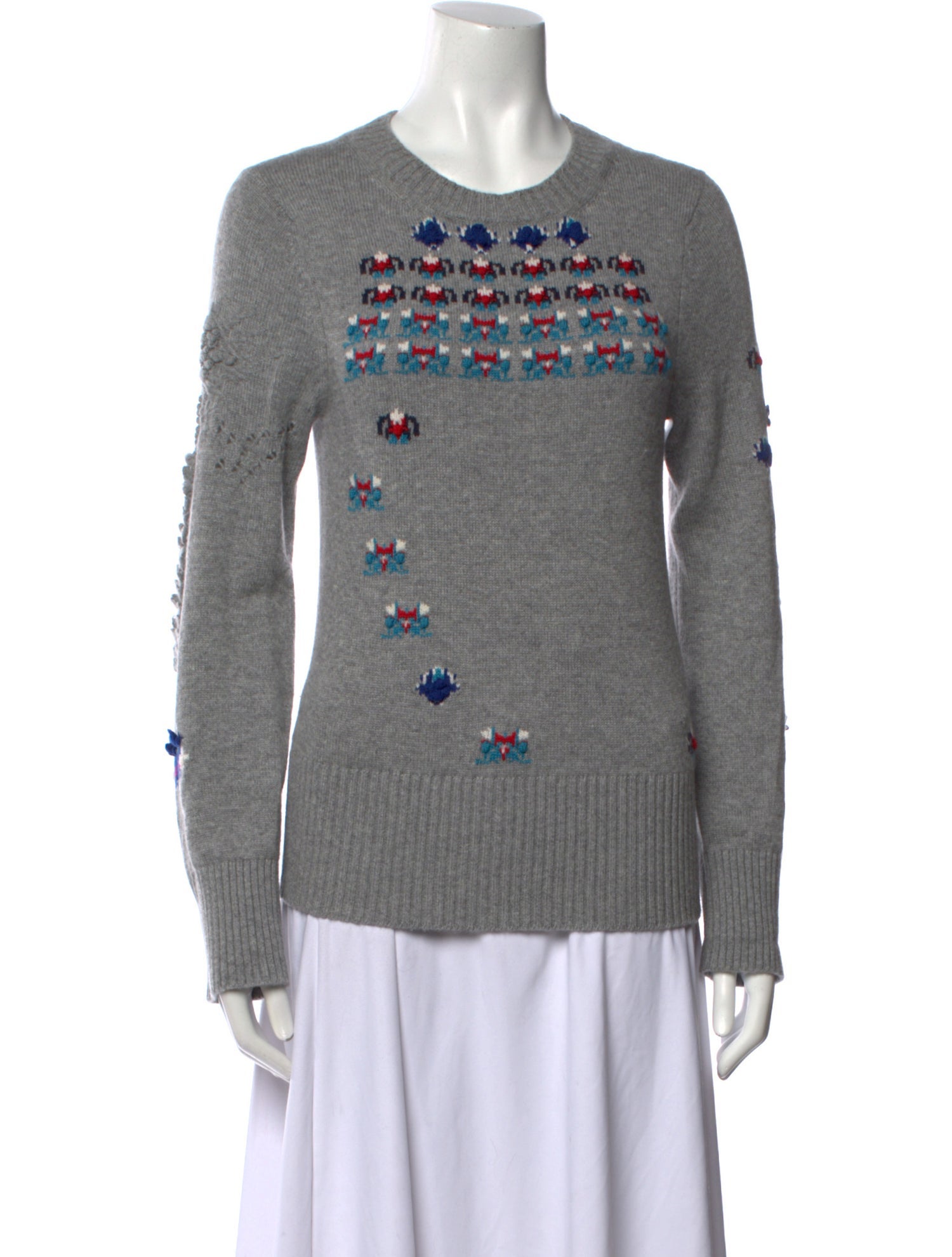 Barrie Cashmere Printed Sweater