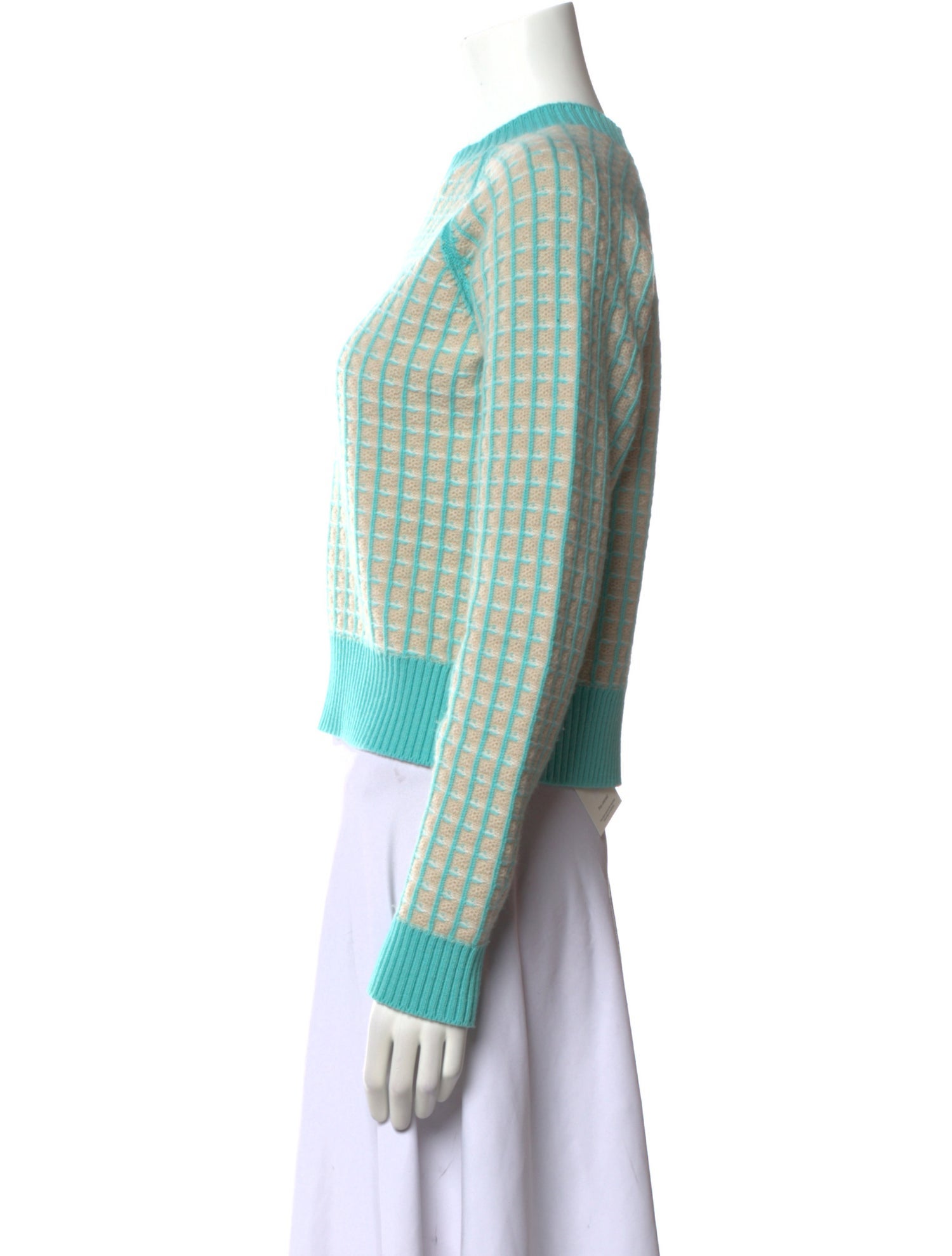 Barrie Cashmere Printed Sweater