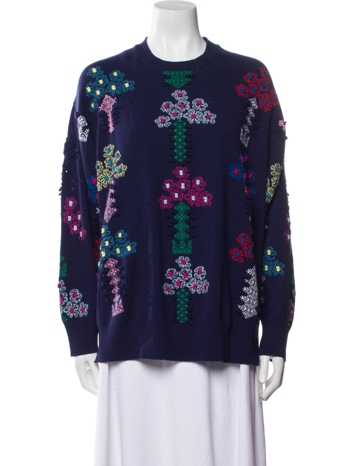 Barrie Cashmere Printed Sweater