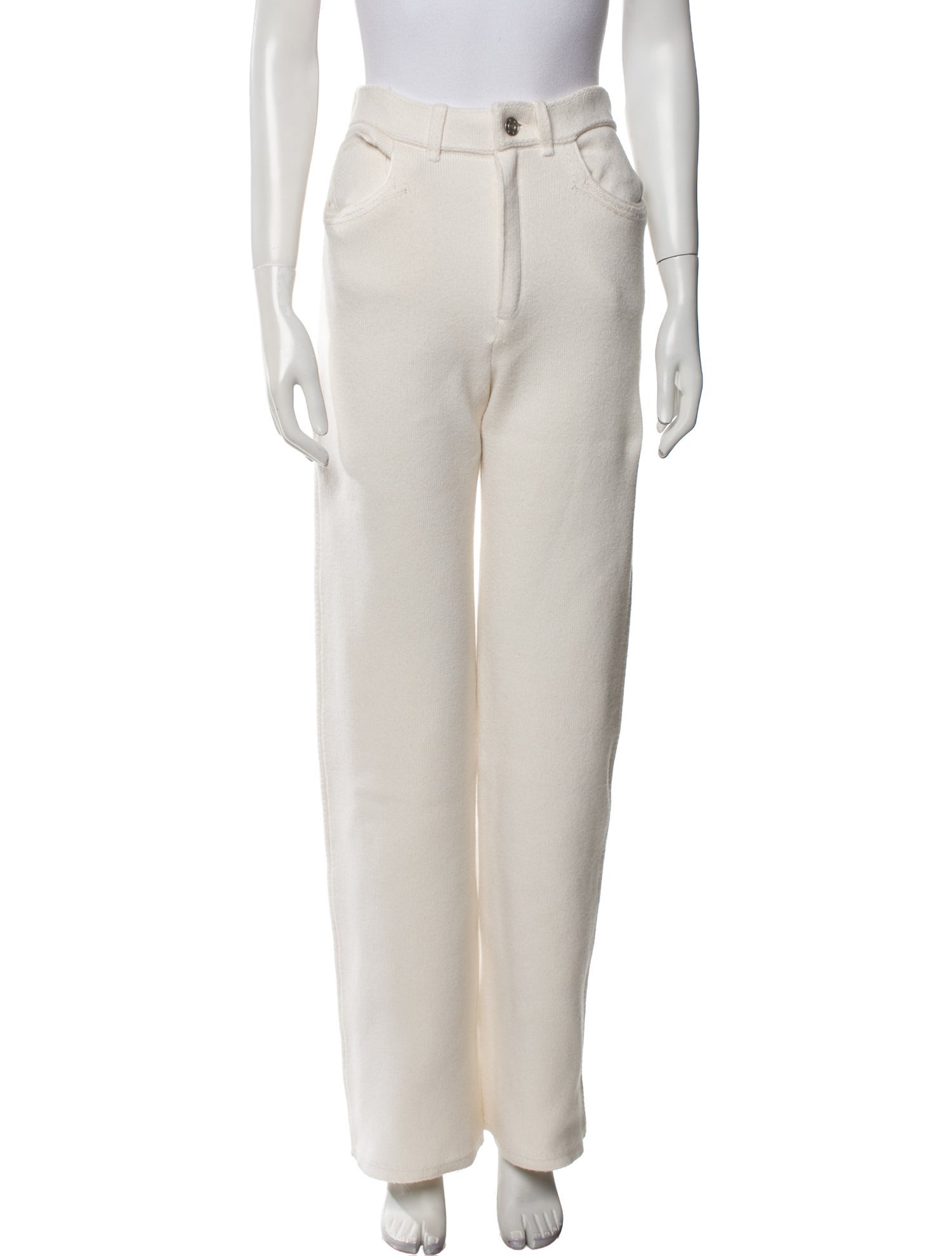 Barrie Cashmere Wide Leg Pants