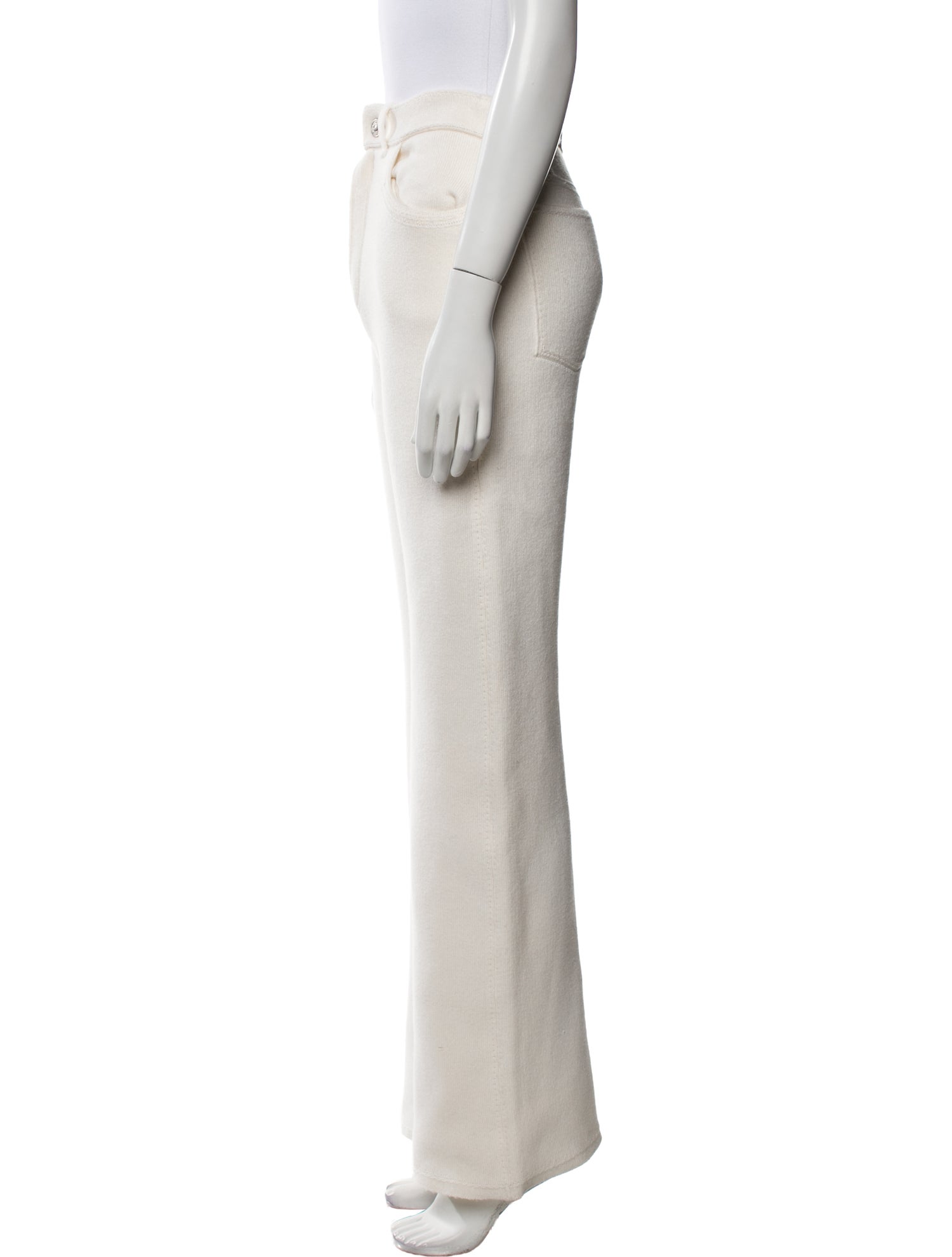 Barrie Cashmere Wide Leg Pants