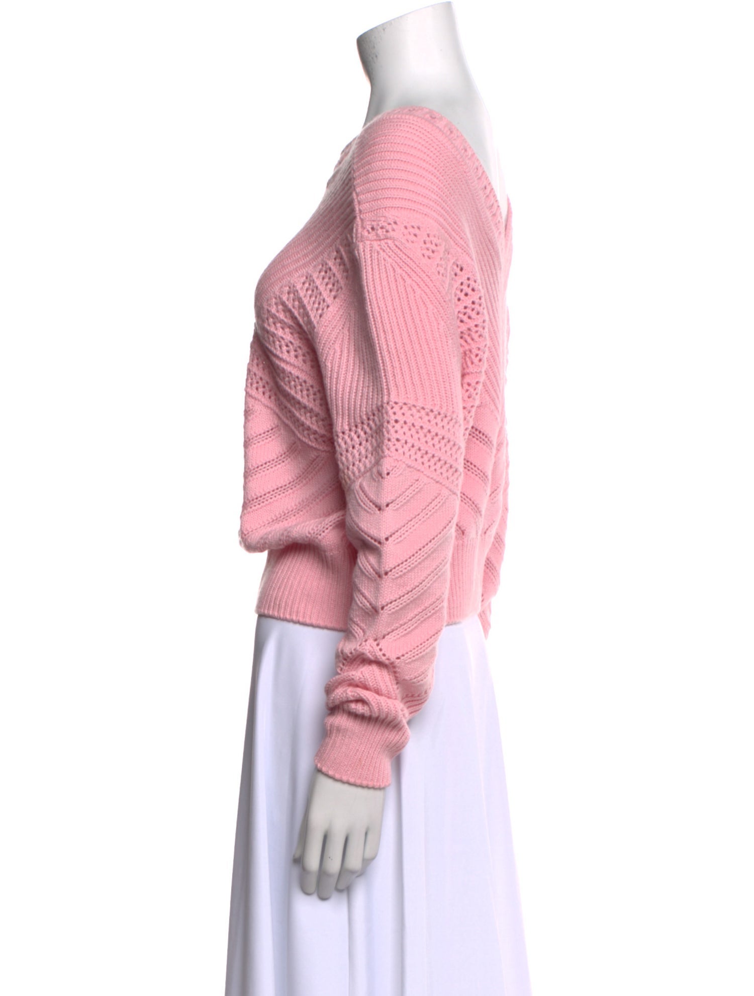 Barrie Cashmere Bateau Neckline Sweater