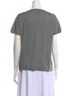 Barrie Cashmere Scoop Neck T-Shirt