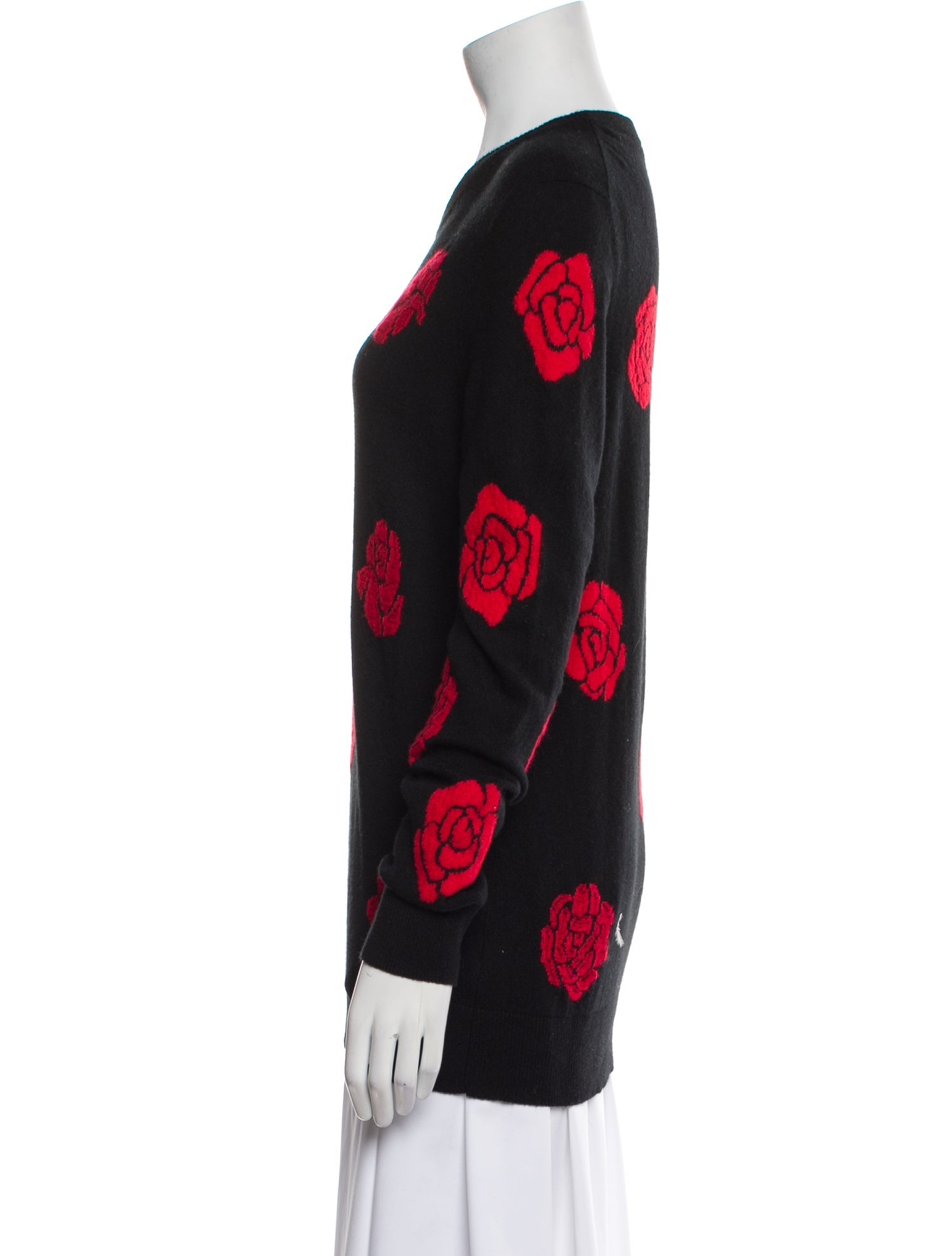 Barrie Cashmere Printed Sweater