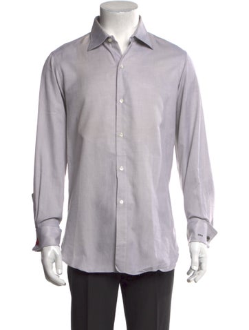 Battaglia Dress Shirts Vintage Long Sleeve Shirt M