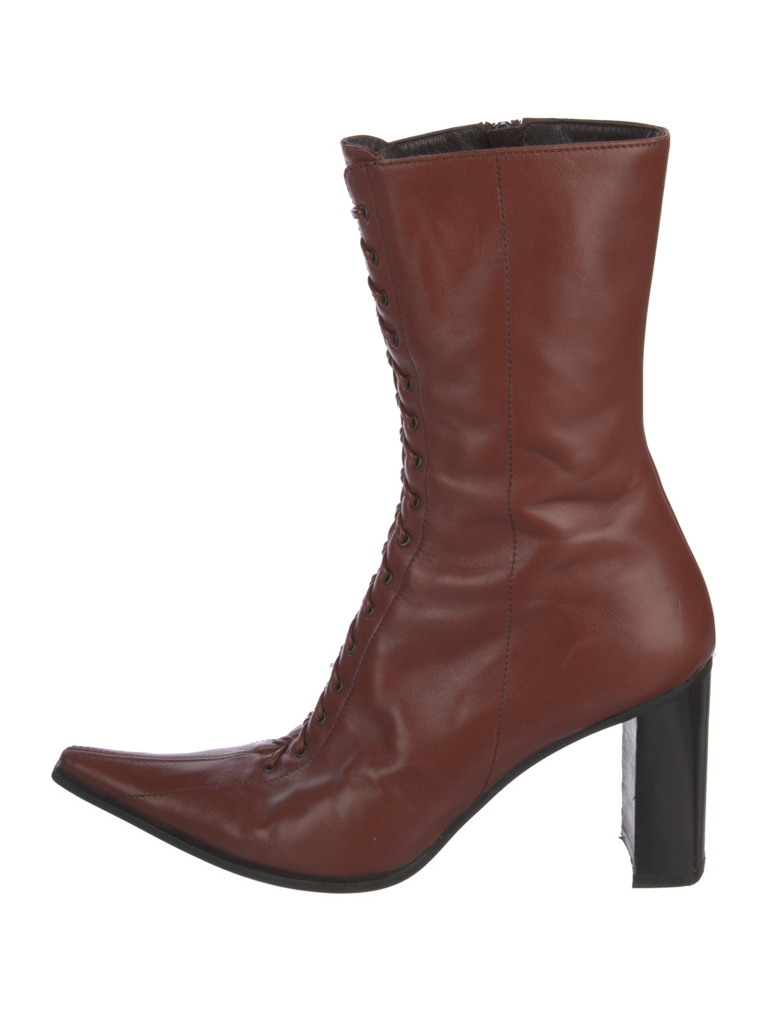 Battaglia Leather Lace-Up Boots