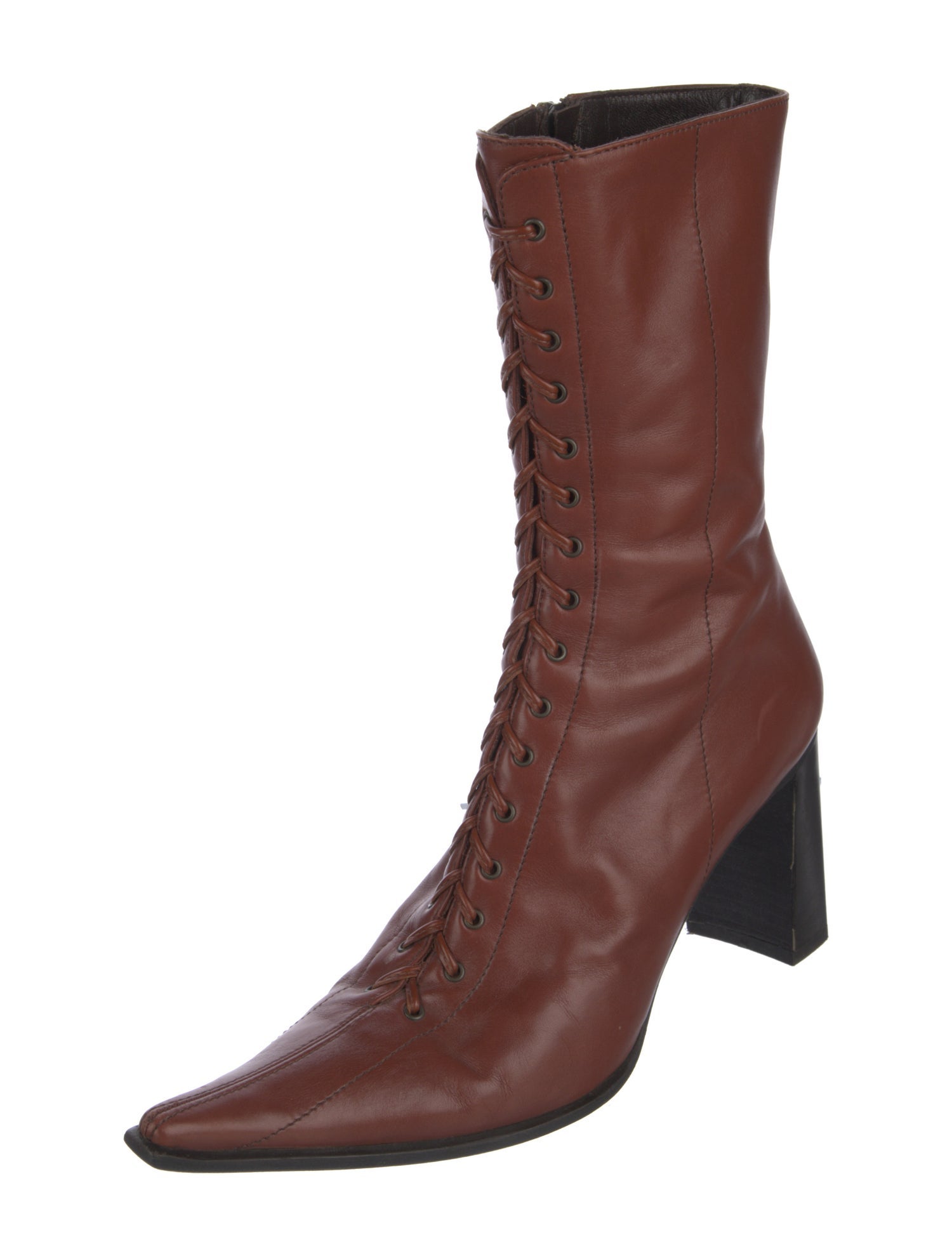 Battaglia Leather Lace-Up Boots