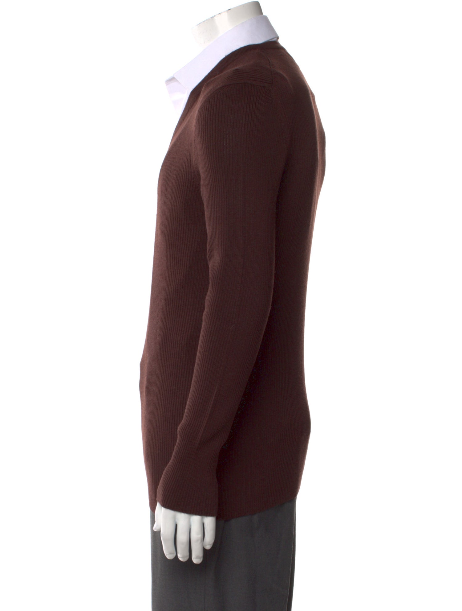 Battaglia Wool V-Neck Pullover