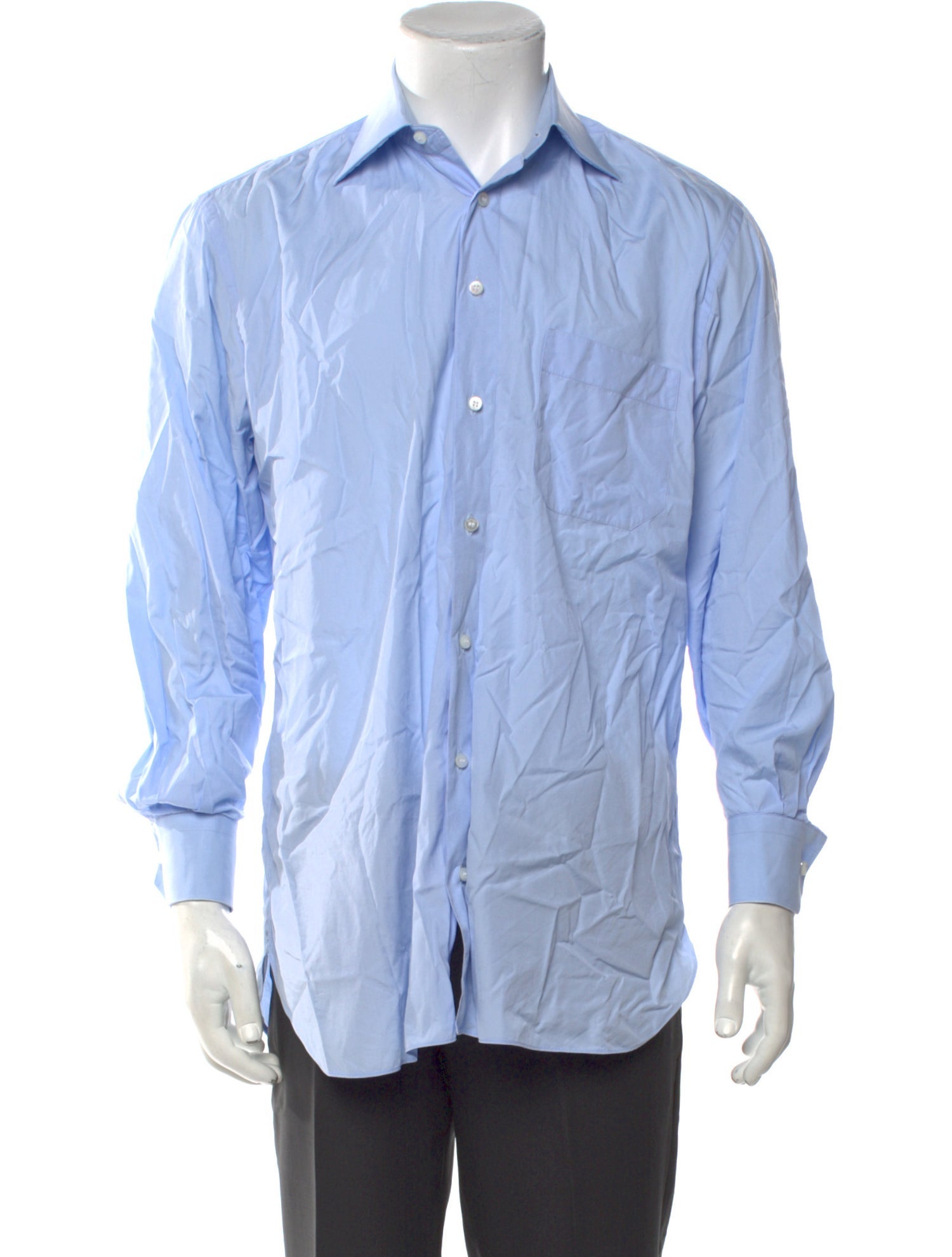 Battaglia Striped Long Sleeve Dress Shirt