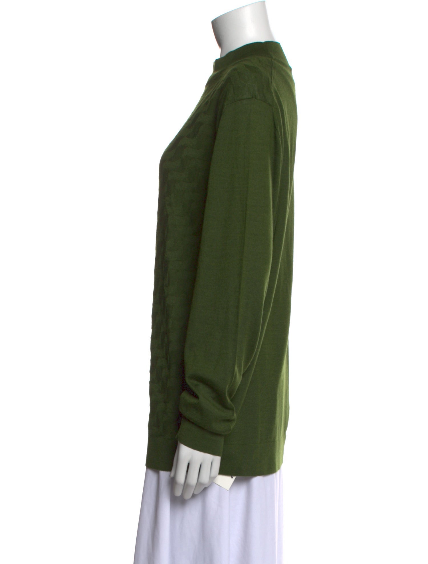 Battaglia Cashmere Mock Neck Sweatshirt